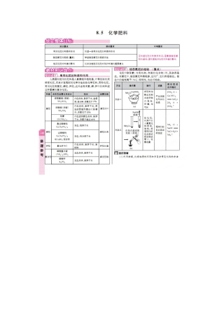 8.5-化学肥料知识点及典型例题解析