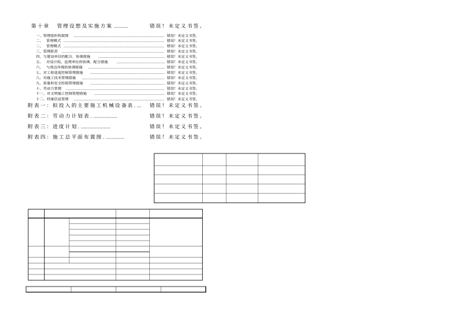 云南工程机械组装配送基地施工组织设计_第3页