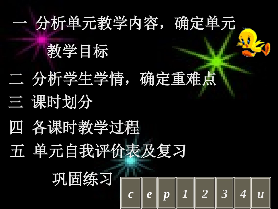 unit4说课稿_第2页