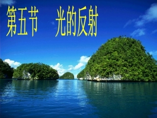 2.光的反射定律