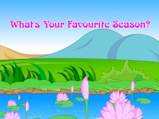 PEP五年级下册unit2-My-favorite-season
