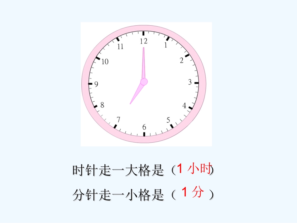 小学数学人教2011课标版二年级认识时间课件 (3)_第3页