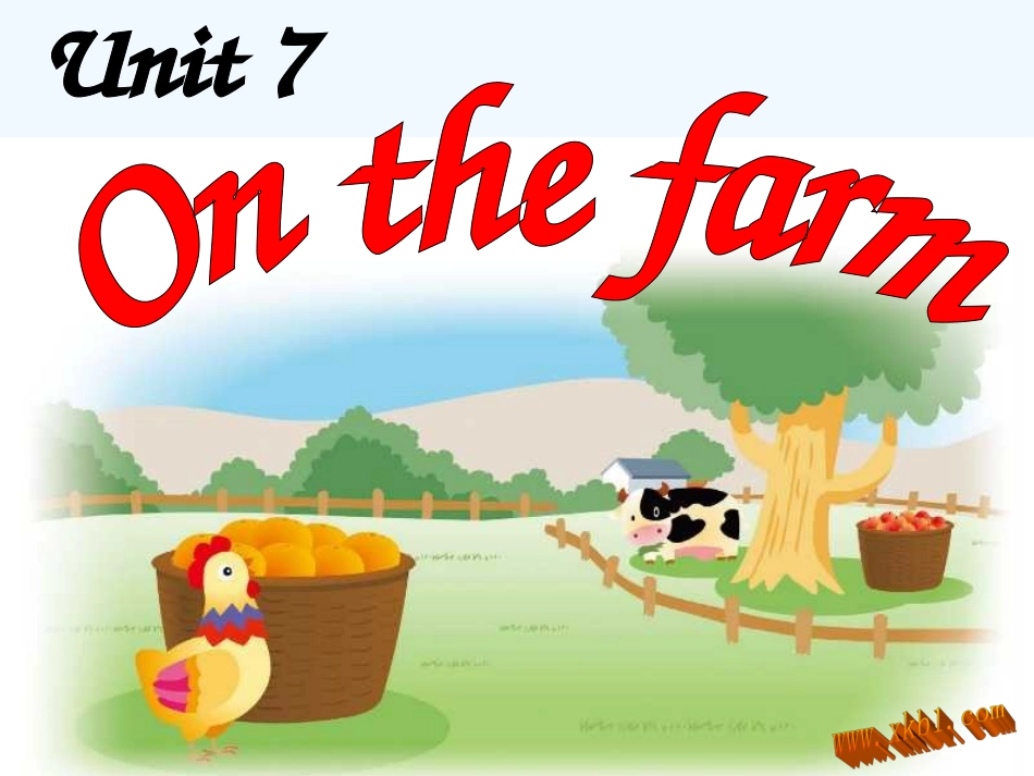 译林版3B-Unit7-on-the-farm-(cartoon-time)_第1页
