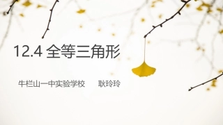 12.4全等三角形