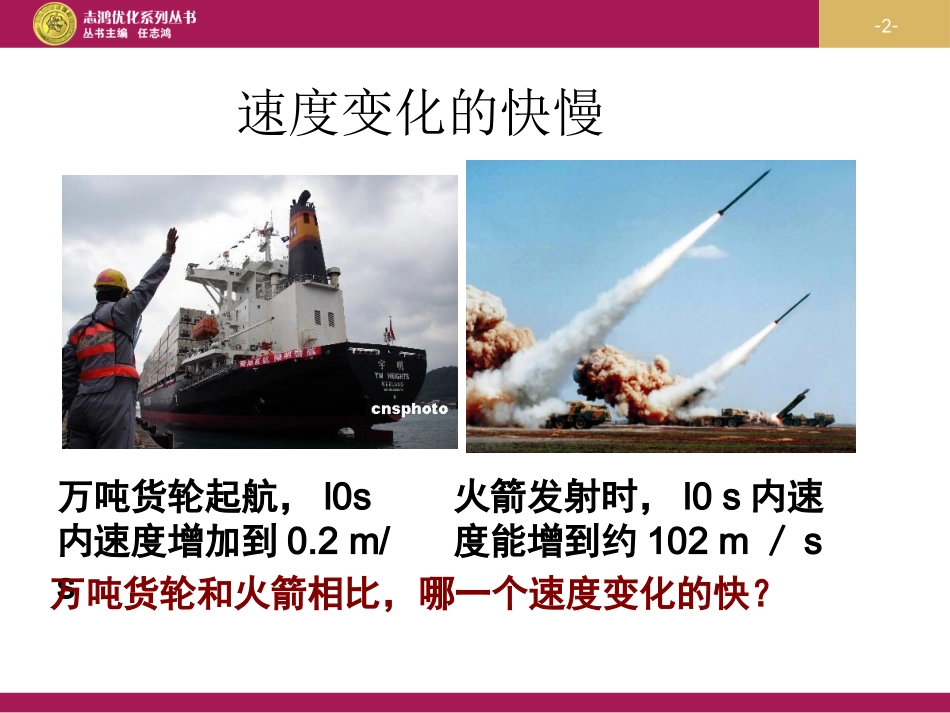 4.速度变化快慢的描述——加速度_第2页