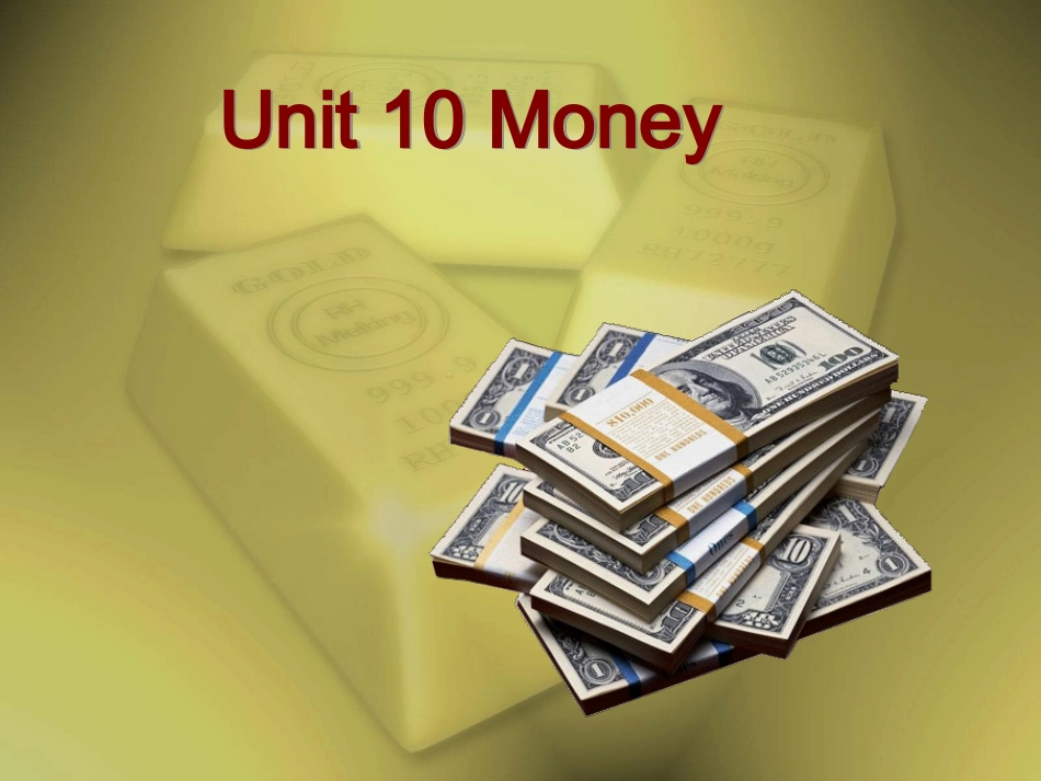 Lesson3YourMoney_第1页