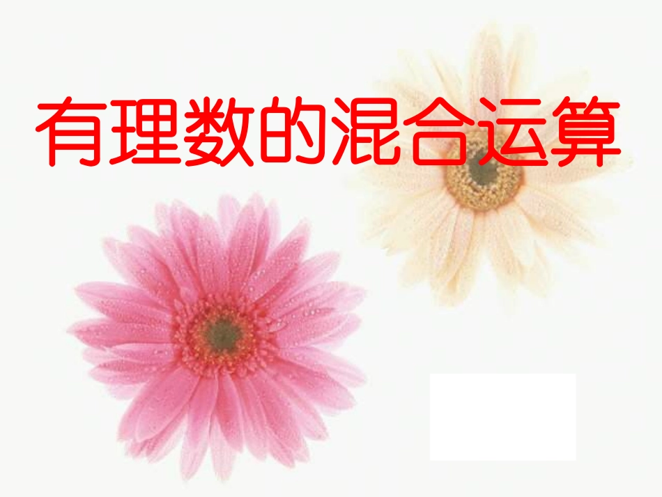 有理数混合运算_第1页