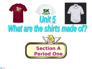 Unit5WhataretheshirtsmadeofSectionA1