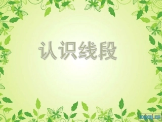 认识线段 (3)