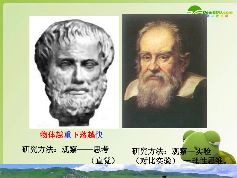 高中物理 2-3《匀变速直线运动实例——自由落体运动》精品课件 鲁科版必修1_第2页