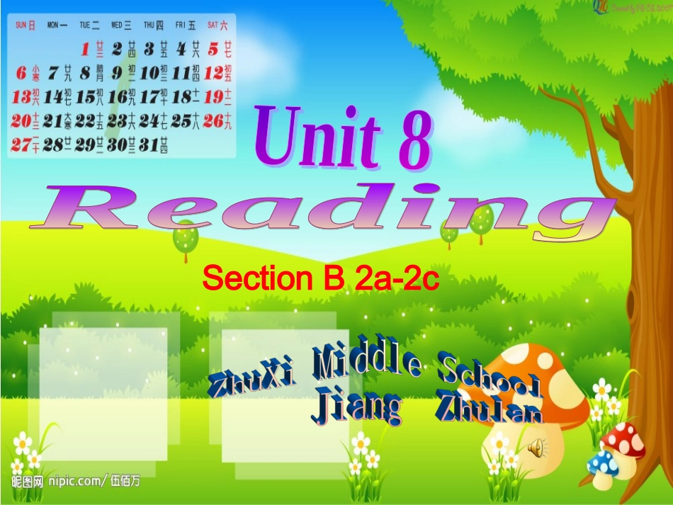 unit8WhenisyourbirthdaySectionB2a--2c_第1页