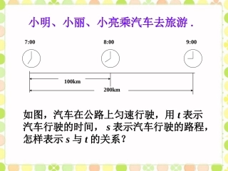 导入-一次函数的图象