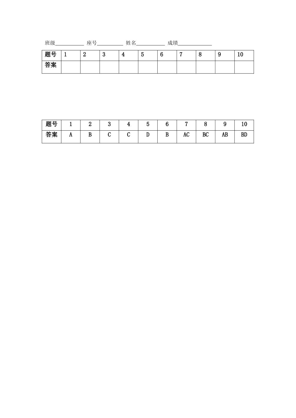 高三物理中午小测(04)_第3页