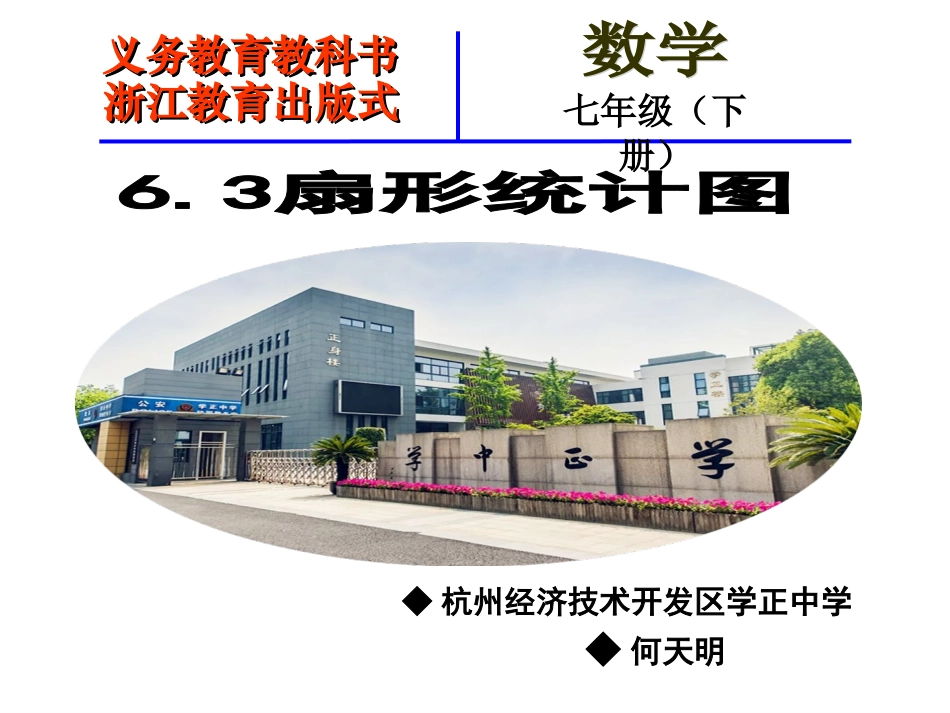 6.3扇形统计图_第1页