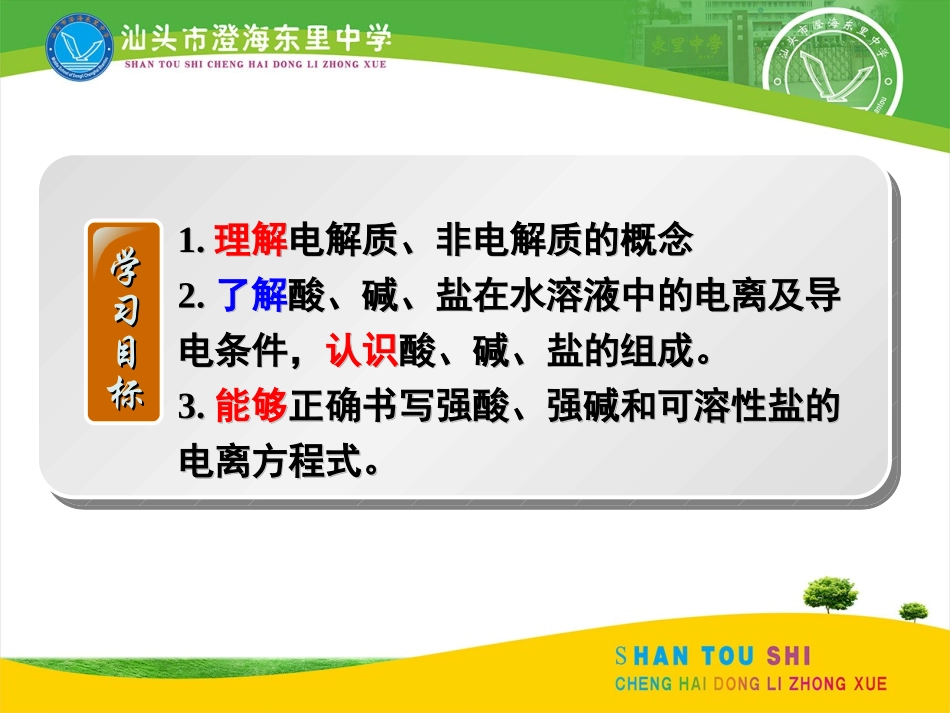 2-2-1离子反应(酸碱盐在水溶液中的电离)_第2页