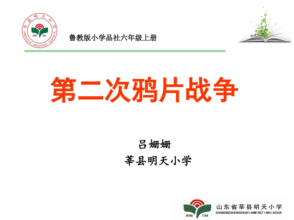 第二次鸦片战争_第1页