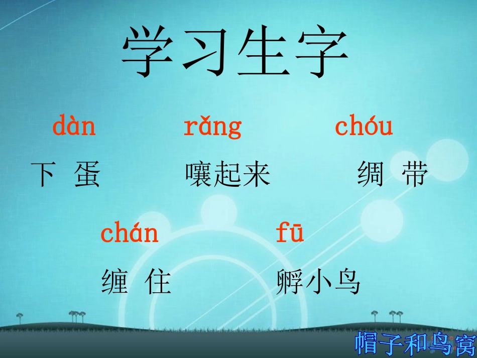 2帽子和鸟窝_第3页