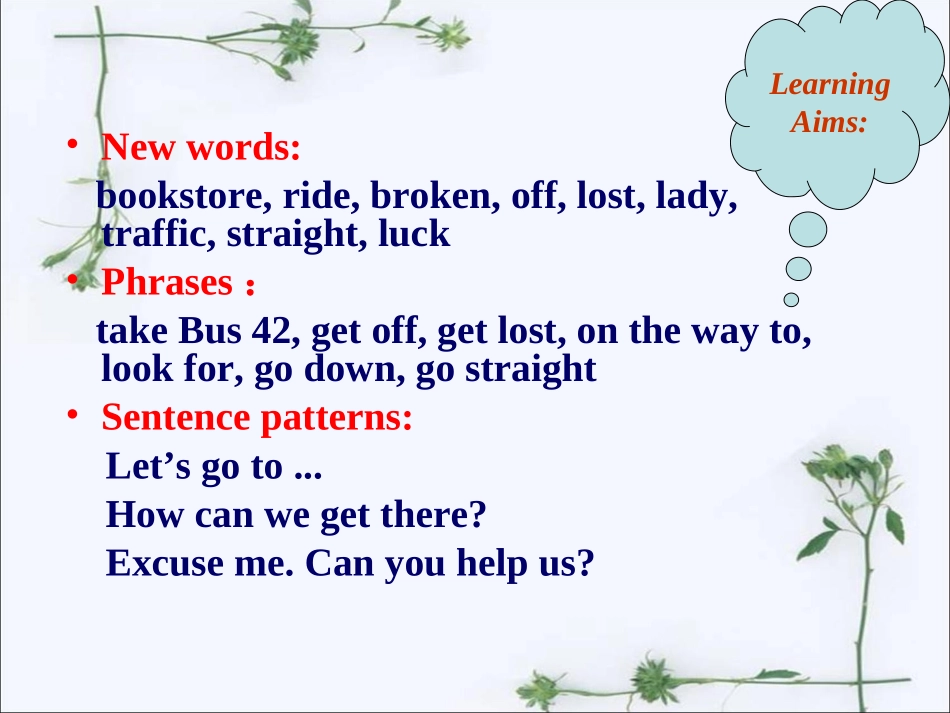 L31：Let’s__Go__to__the__Bookstore!参考课件_第2页