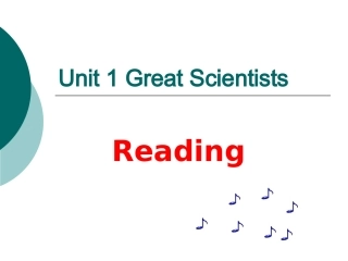 必修五Unit1GreatScientists-Reading[课件]