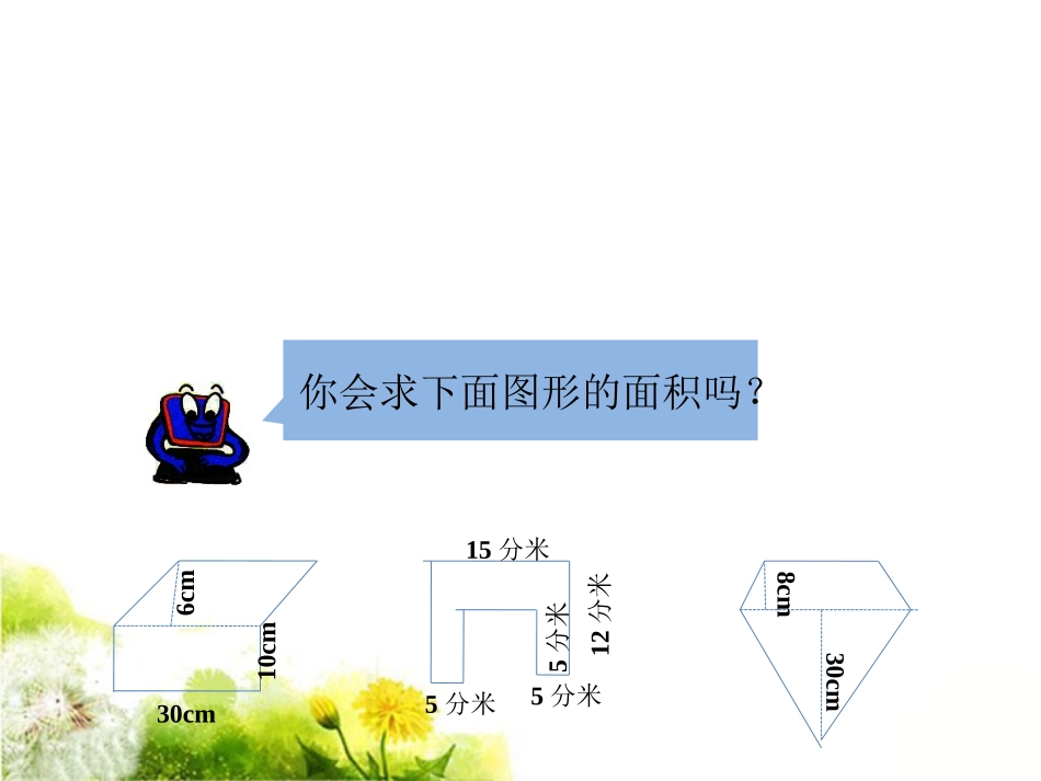 你会求面积-多边形的面积(四)_第1页