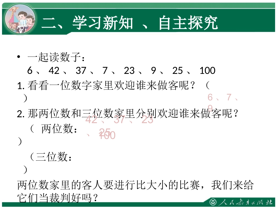 小学数学人教2011课标版一年级数的大小比较-(2)_第3页