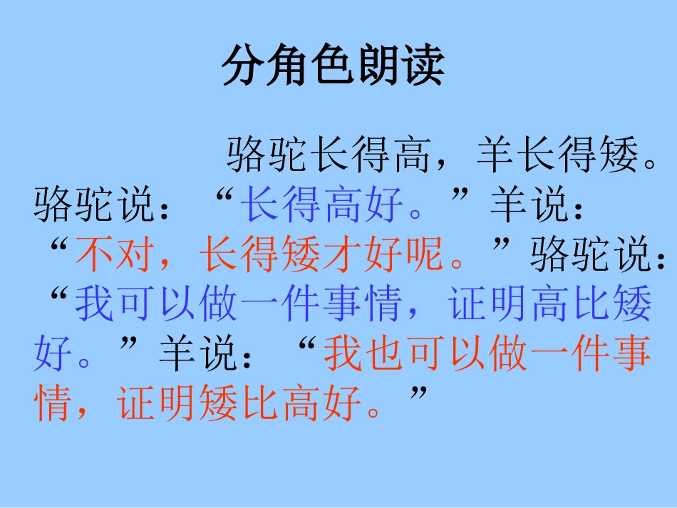 骆驼和羊课件杨文龙_第3页