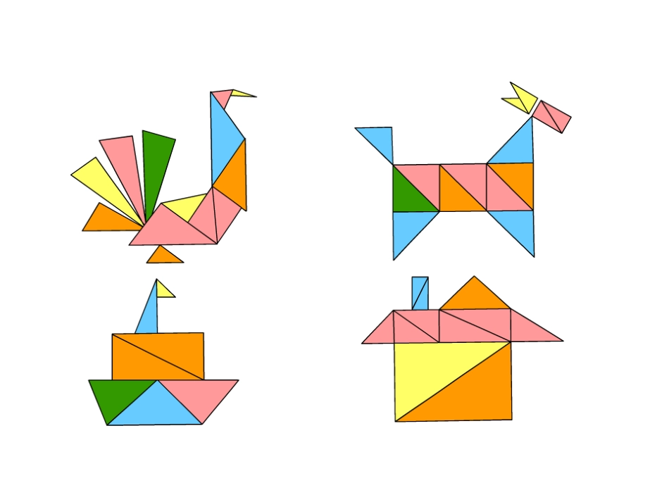 人教2011版小学数学四年级三角形分类-(4)_第3页