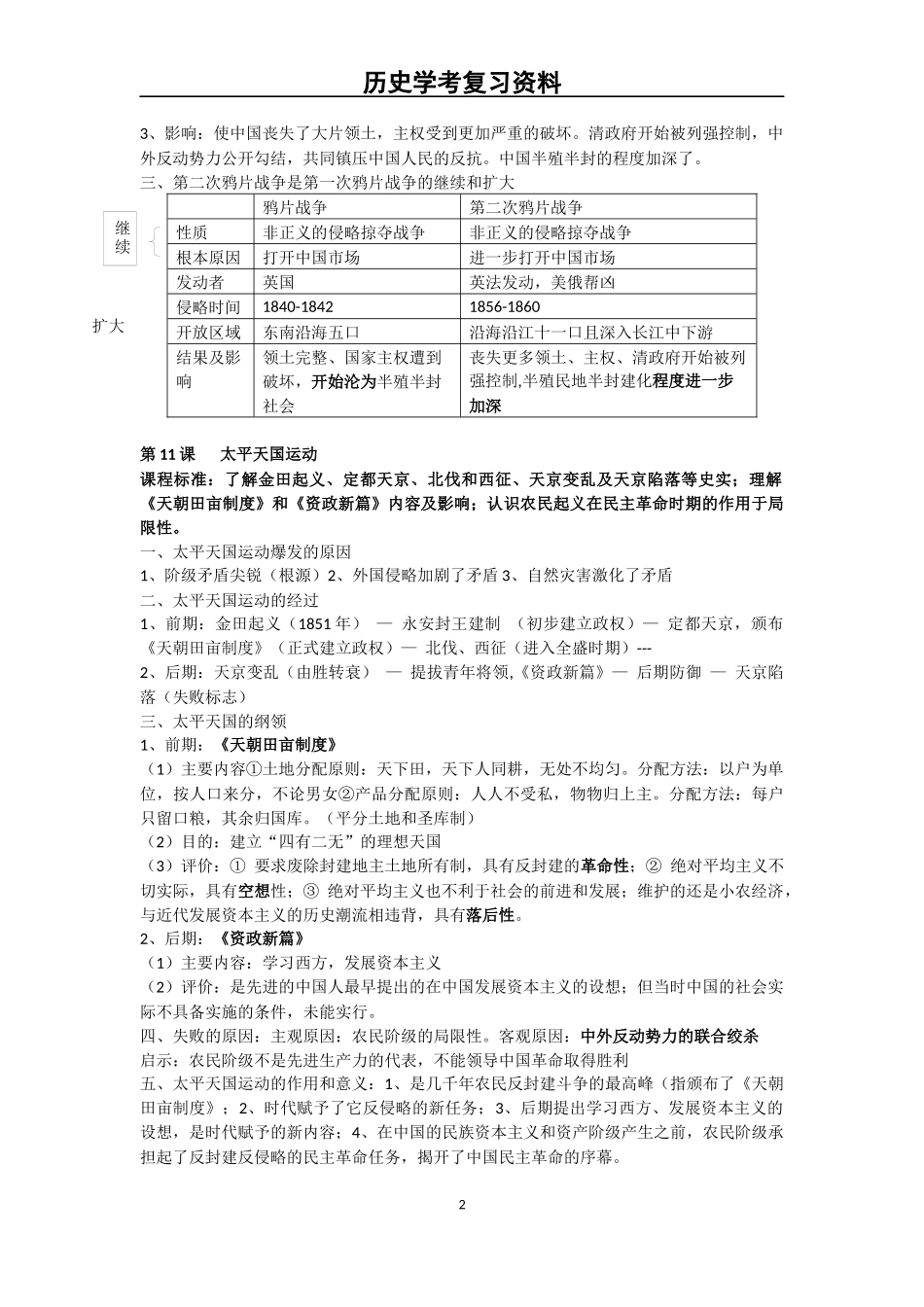 必修一第四单元小结(一)_第2页