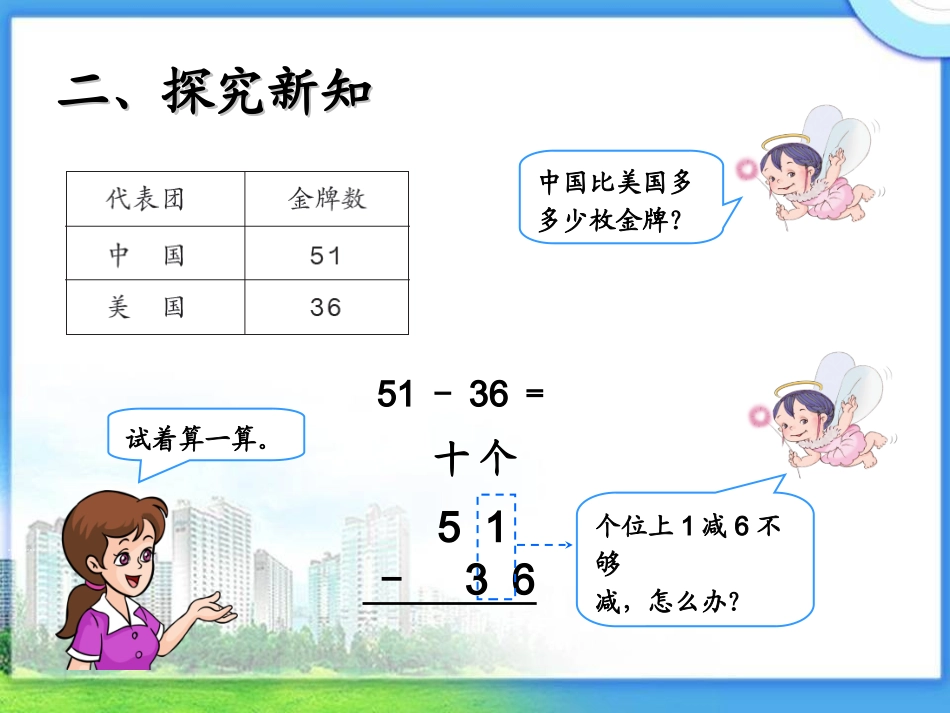 小学数学人教2011课标版二年级课件.4退位减_第3页