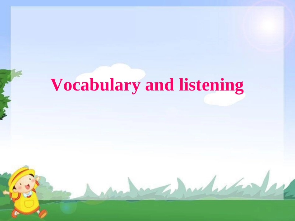 Vocabularyandlistening_第2页