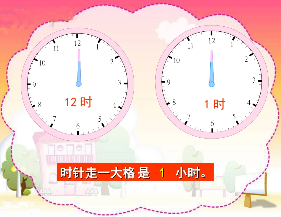 小学数学人教2011课标版二年级认识时间（公开课）_第3页