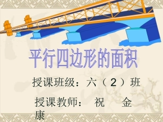 平行四边形的面积-(4)