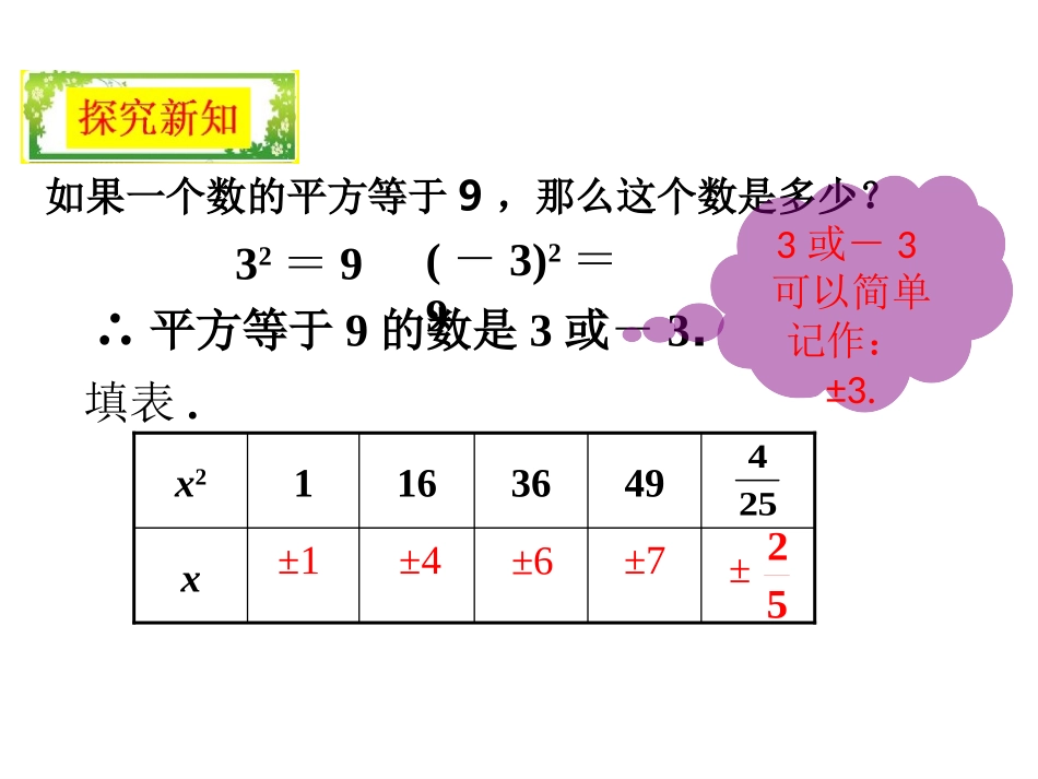 七年级下册6.1平方根_第3页