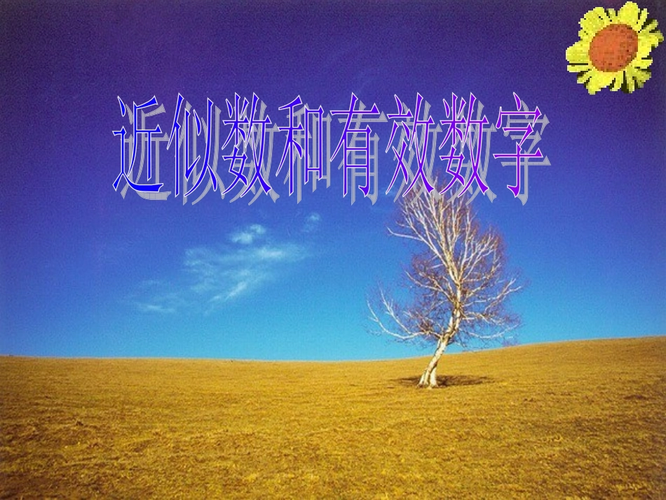 近似数和有效数字_第1页