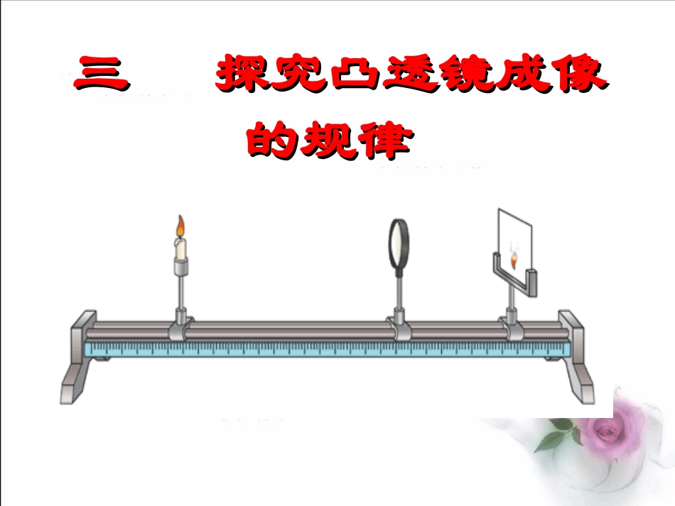5.科学探究：凸透镜成像-(3)_第1页