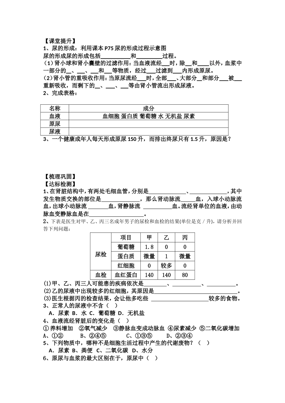 718人体内废物的排出_第2页