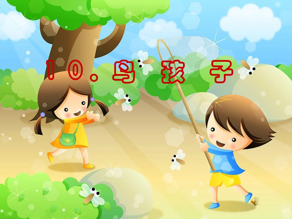 10鸟孩子课件_第1页