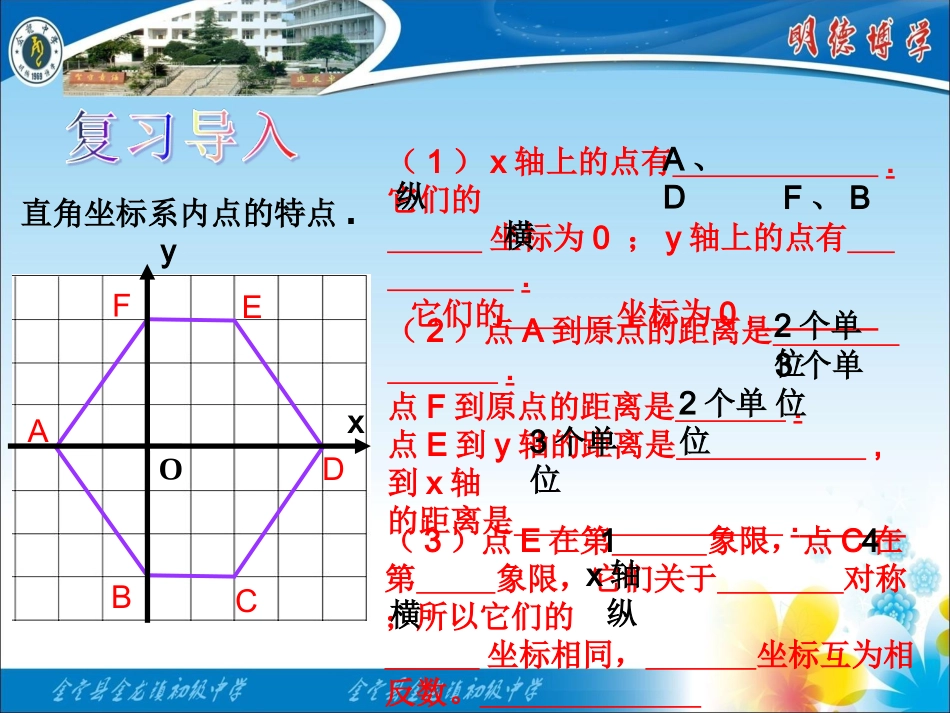 建立适当的平面直角坐标系_第3页