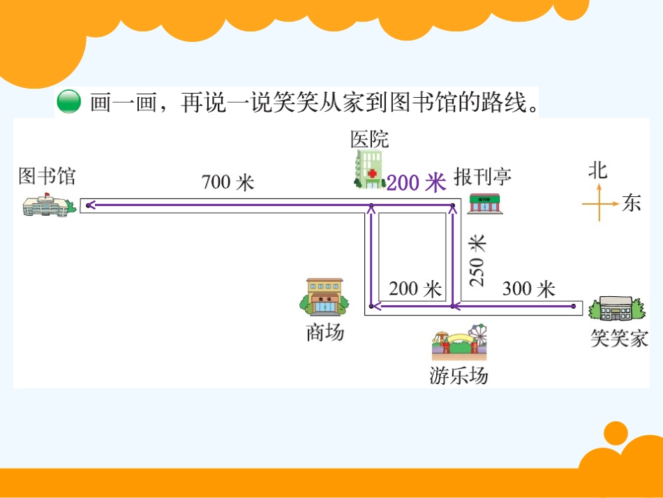 小学数学北师大2011课标版四年级去图书馆-(2)_第3页