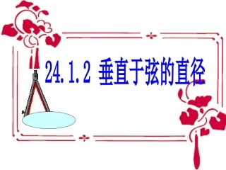 31.1.2垂直于弦的直径