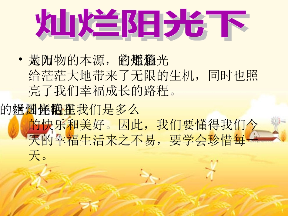 在灿烂阳光下_第2页