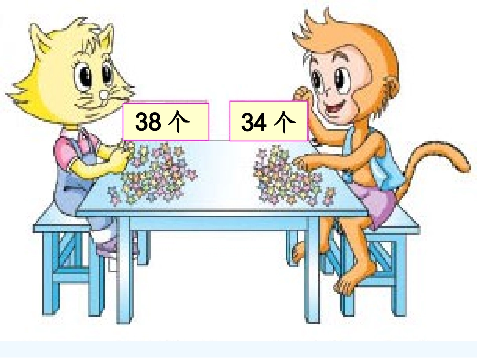 小学数学人教2011课标版一年级多一些、少一些、多得多、少得多_第2页