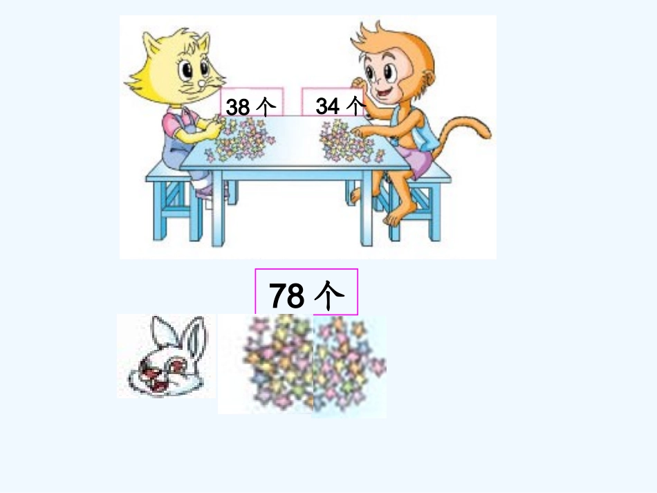 小学数学人教2011课标版一年级多一些、少一些、多得多、少得多_第3页
