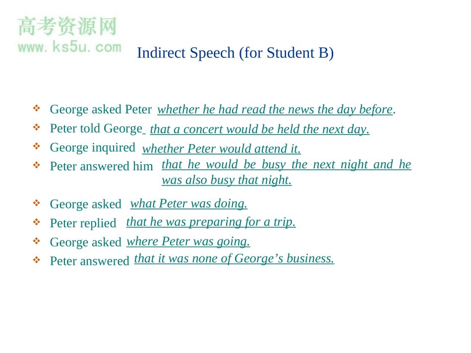 2008高考英语宾语从句讲解课件_第2页