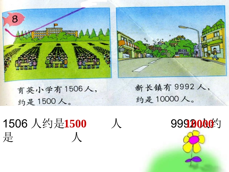 小学数学人教2011课标版二年级近似数课件 (4)_第3页