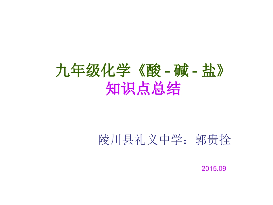 酸碱盐知识点总结_第1页