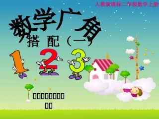 小学数学人教2011课标版二年级课件_数学广角_数学_小学_宋蕾