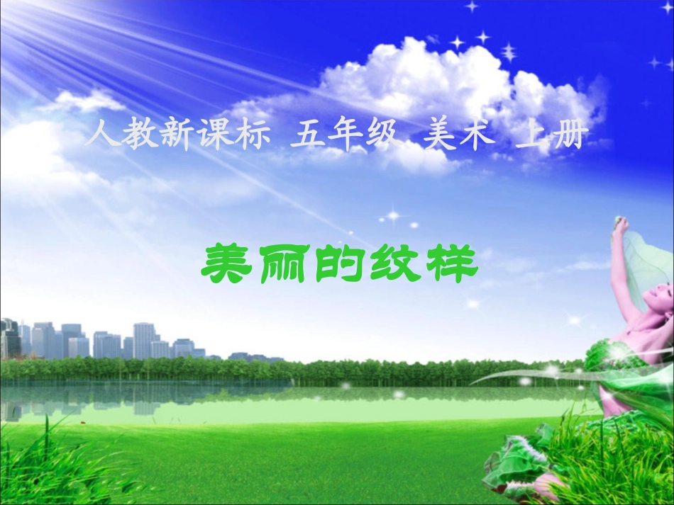 《美丽的纹样》课件_第1页