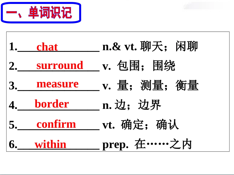 Unit5(人教课标版)基础知识自测_第3页