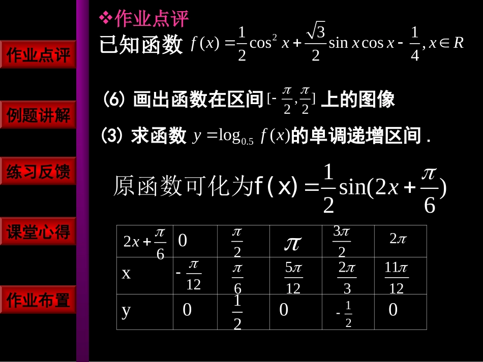 探究与发现利用单位圆中的三角函数线研究正弦函数、余弦函数的性质_第2页